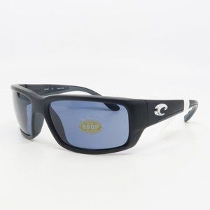 Costa FANTAIL 06S9006-04 New Black/Grey Mirror 59mm Polarized Sunglasses w/ case